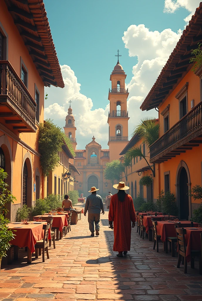 Give me images of San Bernardino Paraguay with:
1. Places of Historical and Cultural Interest 2. Local Gastronomy: