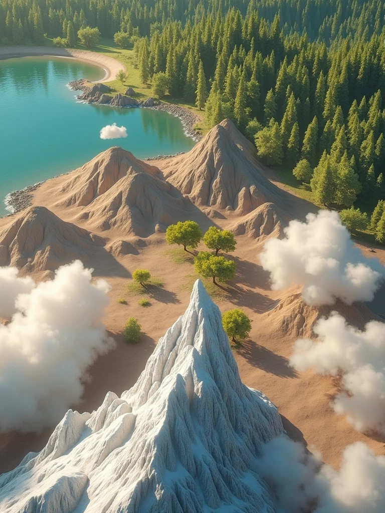 Change background to the mountain