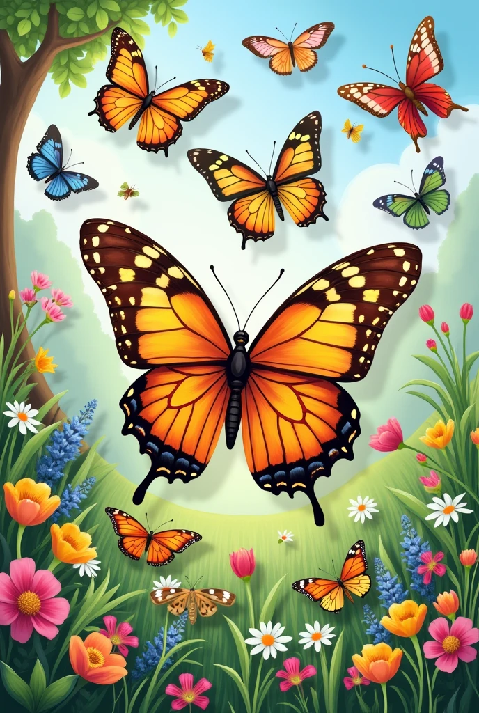 Can u make a butterfly puzzle book for kids