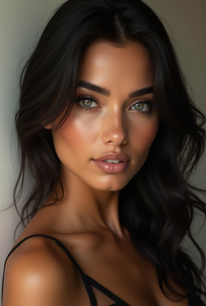 Colombian Woman , beautiful, brunette, face