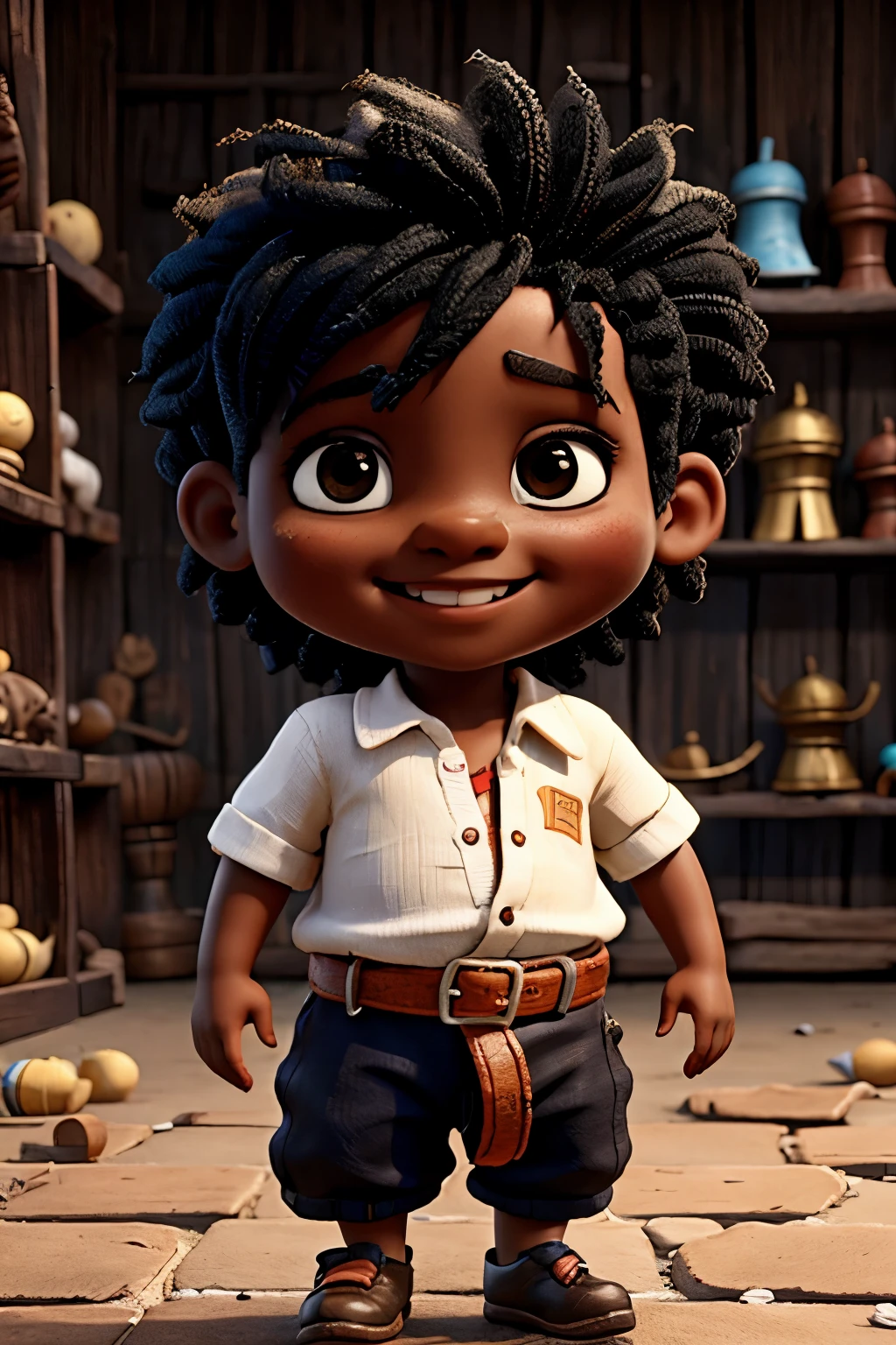 baby, The game of juju, Bblack hair, Grinning