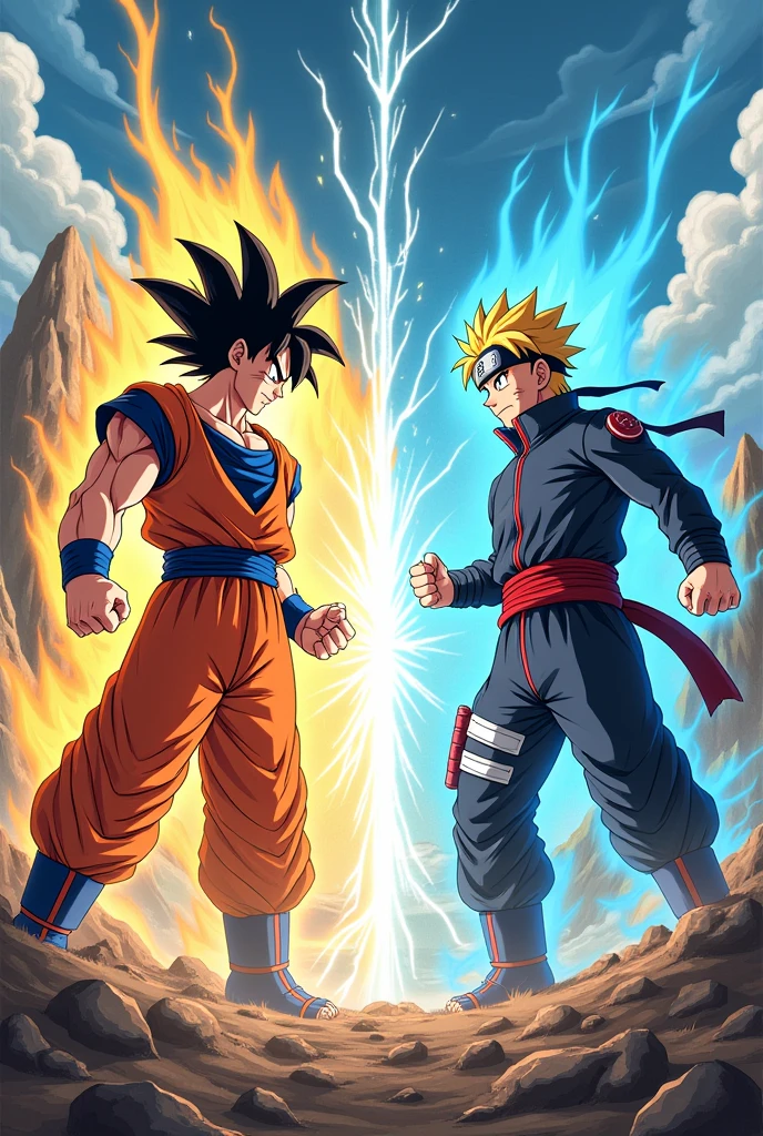 Goku vs Naruto