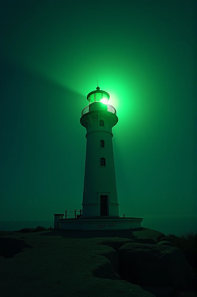 Logo green Lighthouse lights