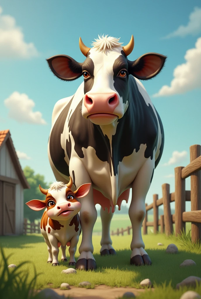 a cow that milks another cow