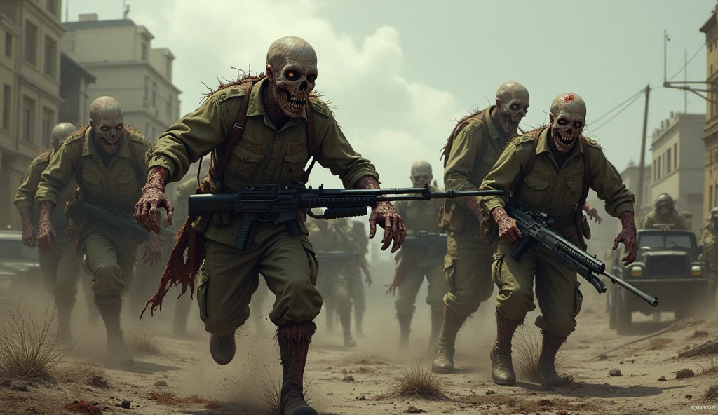 zombies soldiers