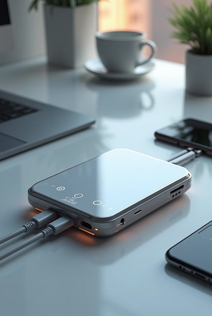Create an image of a charger product 
