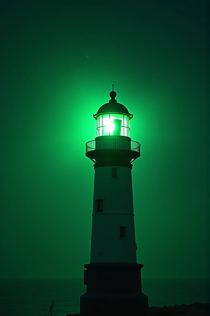 Logo green Lighthouse lights