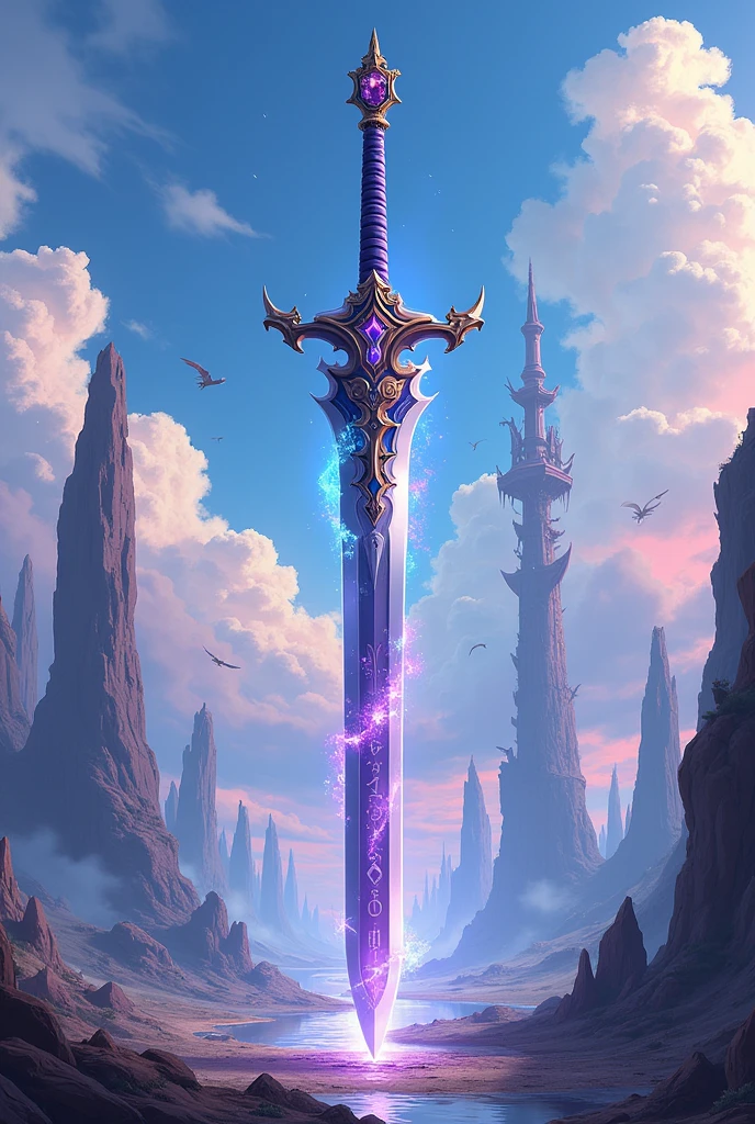 Modl Sword anime game Without people