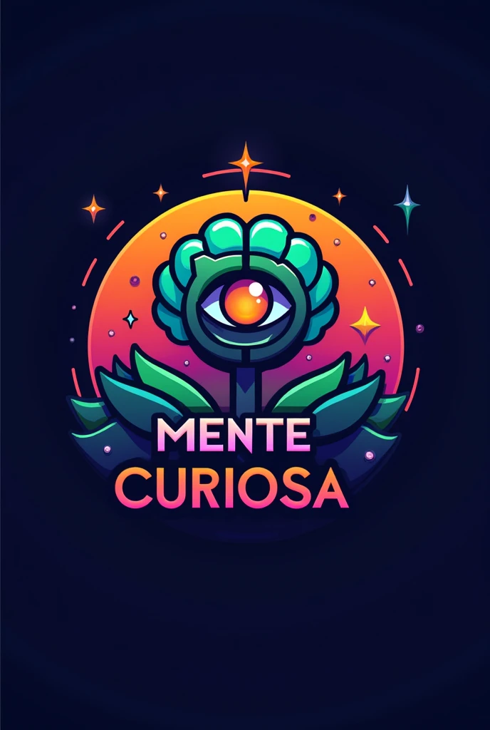 Create a striking and sophisticated logo for a TikTok profile named "Mente Curiosa." The logo should be modern, creative, and eye-catching, capturing the theme of curiosity and knowledge in a visually compelling way.
Logo Design: The logo should feature a unique and memorable symbol that combines fantasy elements with a contemporary approach. Consider using a stylized icon such as a geometric magnifying glass, a brain with star elements, or a magical eye with glowing effects. The design should be bold and original, with shapes and lines that create an engaging and captivating visual.
Color Scheme: Use a vibrant and contrasting color palette to ensure the logo stands out. Colors like cobalt blue, vibrant orange, lime green, and deep purple can create a striking visual effect. Ensure the color scheme is dynamic and impactful, making the logo pop against any background.
Font and Text: Incorporate the name "Mente Curiosa" with a modern and bold font that complements the icon. Choose a font with personality that is easily readable, with a design that integrates well with the icon. The text can have effects like shadows or highlights to enhance the visual impact.
Format: The logo should be designed in high resolution and adaptable to various sizes and platforms. The design should be impactful and maintain its clarity and appeal in both large and small formats.
Size: 1024x1024 pixels (to ensure excellent resolution and versatility across different formats).