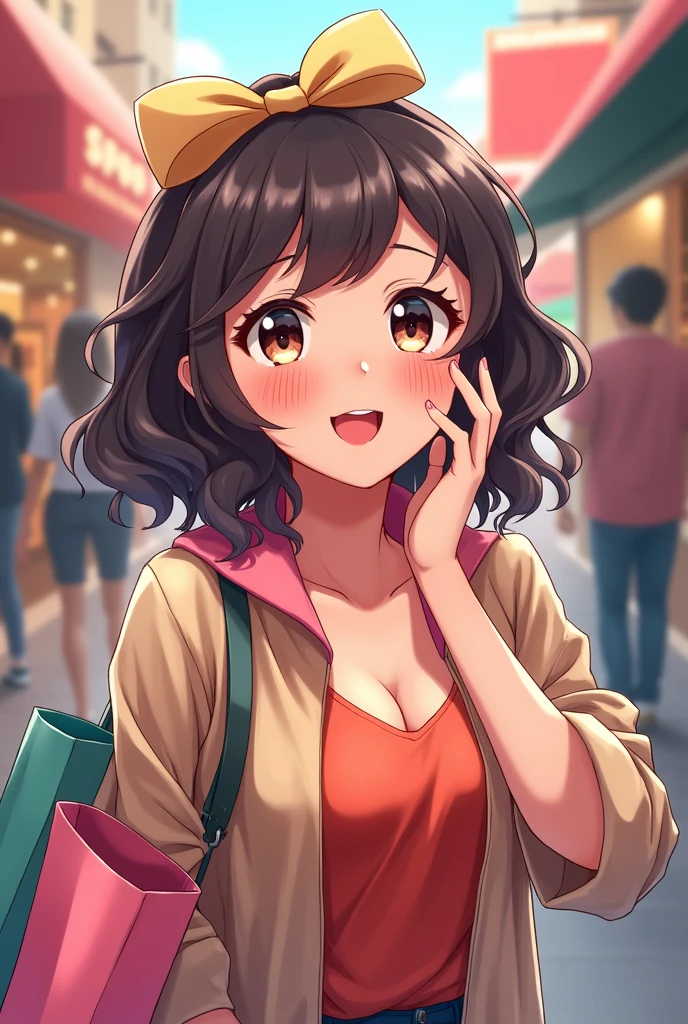 Anime girl 2 she's Elle est très féminine,joyeuse et aime beaucoup le shopping,elle a aussi de très belle formes