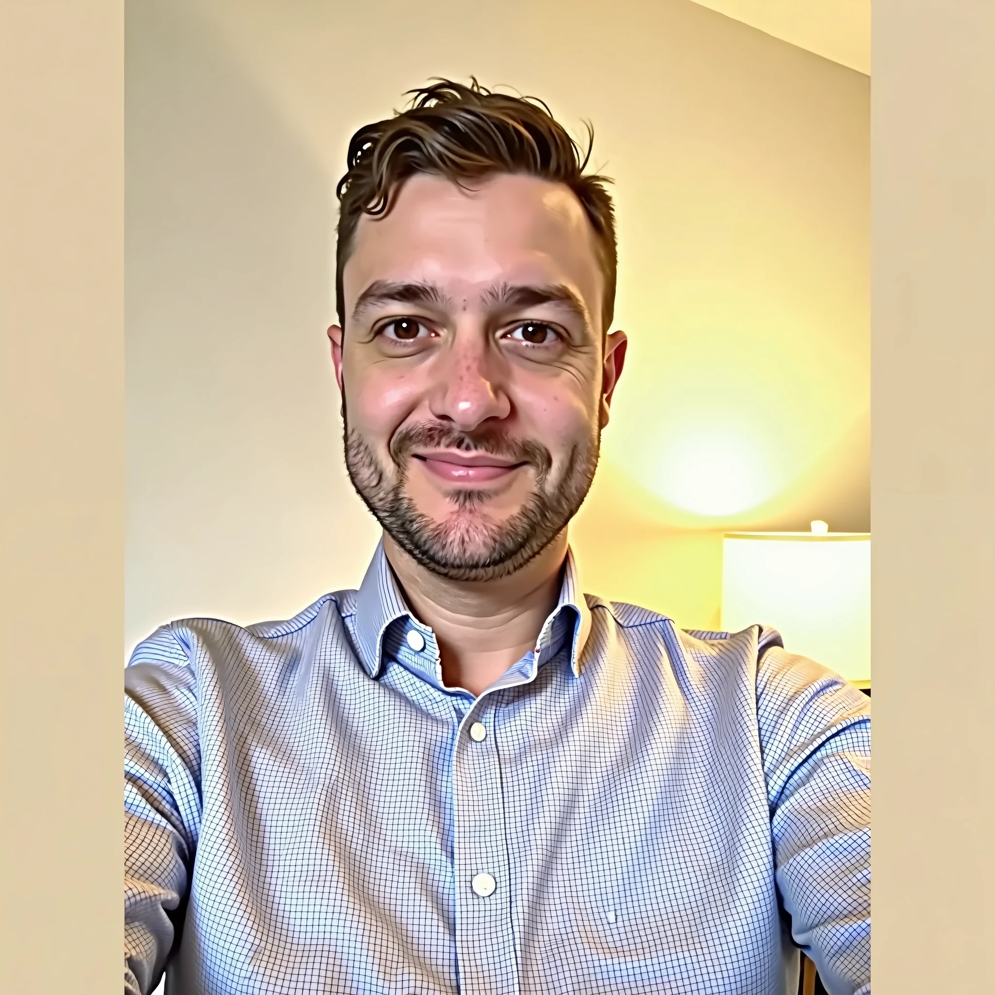 a business casual shot for linkedIn