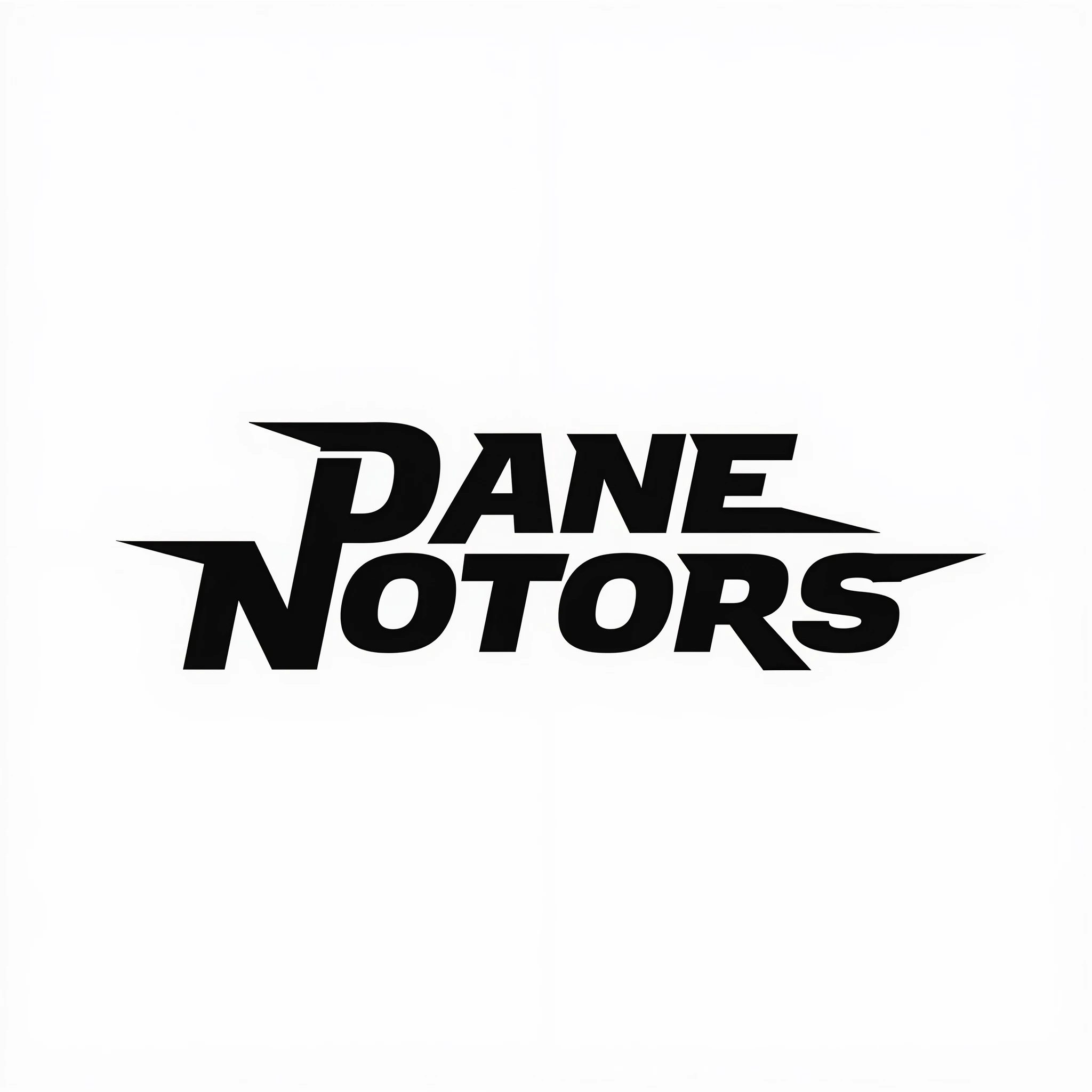 make a logo with the following name dane notors