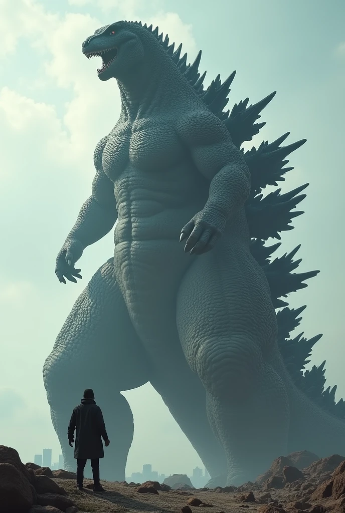 (Make a godzilla)(turn him around)(climb his tail)