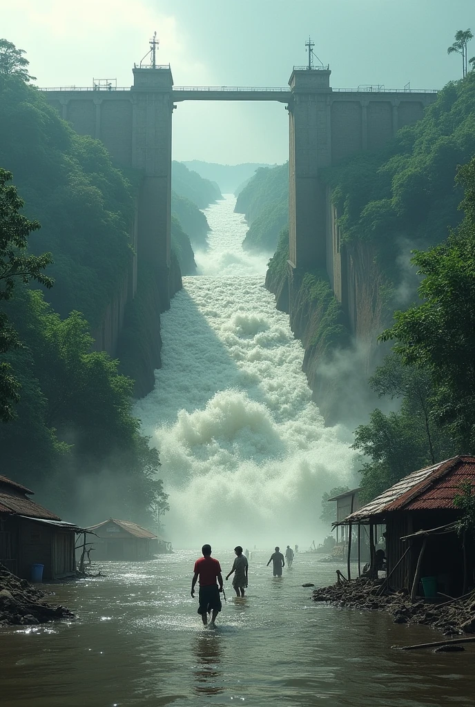 India opened their water gate and that's why Bangladesh suffering from flud