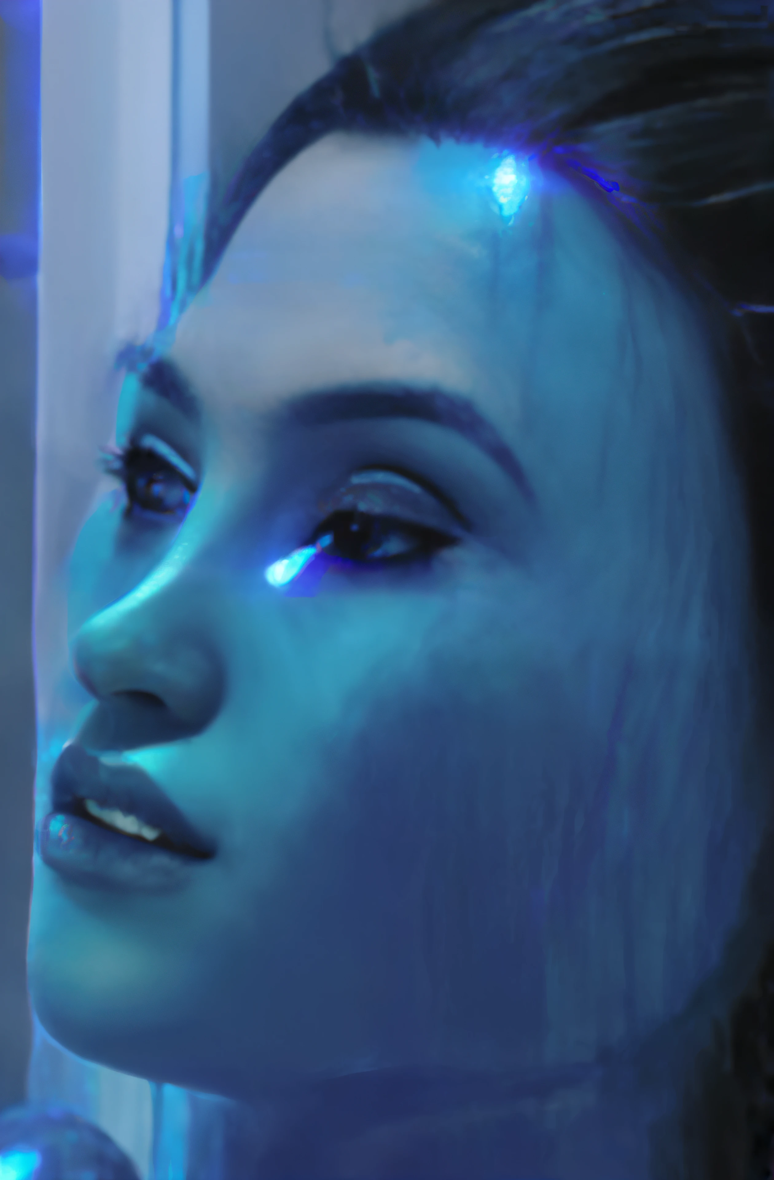 masterpiece, best quality, (extremely detailed CG unity 8k wallpaper), (best quality), (best illustration), (best shadow), absurdres, realistic extremely_dark_blue lighting,realistic dark blue lighting,8 k sensual extremely_dark blue lighting,extremely_dark blue and cinematic lighting, volumetric extremely_dark blue dramatic lighting, cinematic extremely_dark blue lighting, cinematic volumentric extremely_dark blue lighting, (Abyss), beautiful detailed dark blue glow, art by PeterMohrBacher.STOP.Safe_for_Work:2