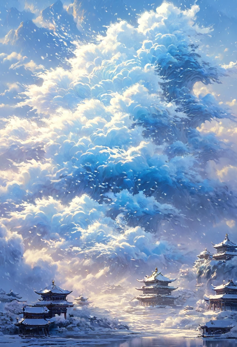 頂視圖 冬季仙境森林廣闊的雪 覆盖著針葉林 閃耀著銀白色的光芒 薄霧 丁達爾效應 藝術大師masterpiece 電影場景非常詳細
細節錯綜複雜, masterpiece, fair. Realistic, fresh and elegant aesthetic style airbrush digital oil painting is very beautiful, perfect composition, intricate details, Super detailed and exquisite high quality work from a master artist