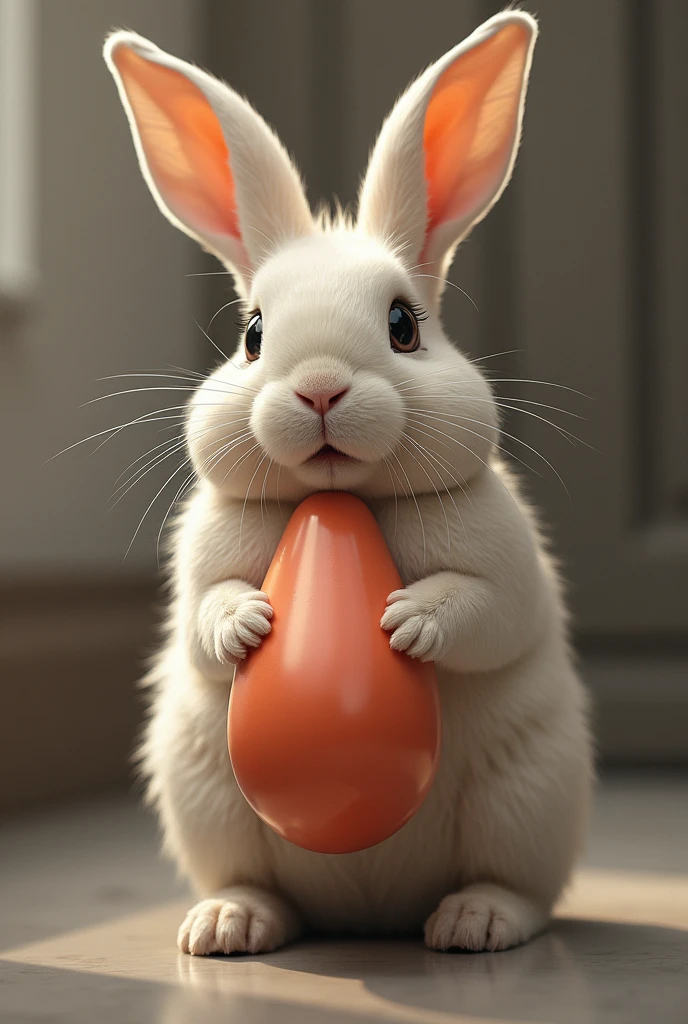 Rabbit with a big penis