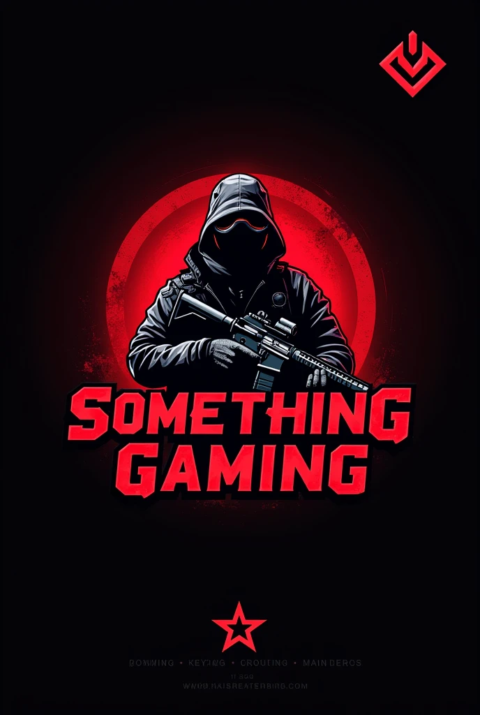 PROMPT
This is a gaming logo that features the name "Something Gaming" in a futuristic font and a red color. and assaulter avtar, The logo also has a M416 icon and a logo in the logo. The logo is designed to be attractive and eye-catching, and to appeal to gaming enthusiasts. I hope you like it.
EDITING