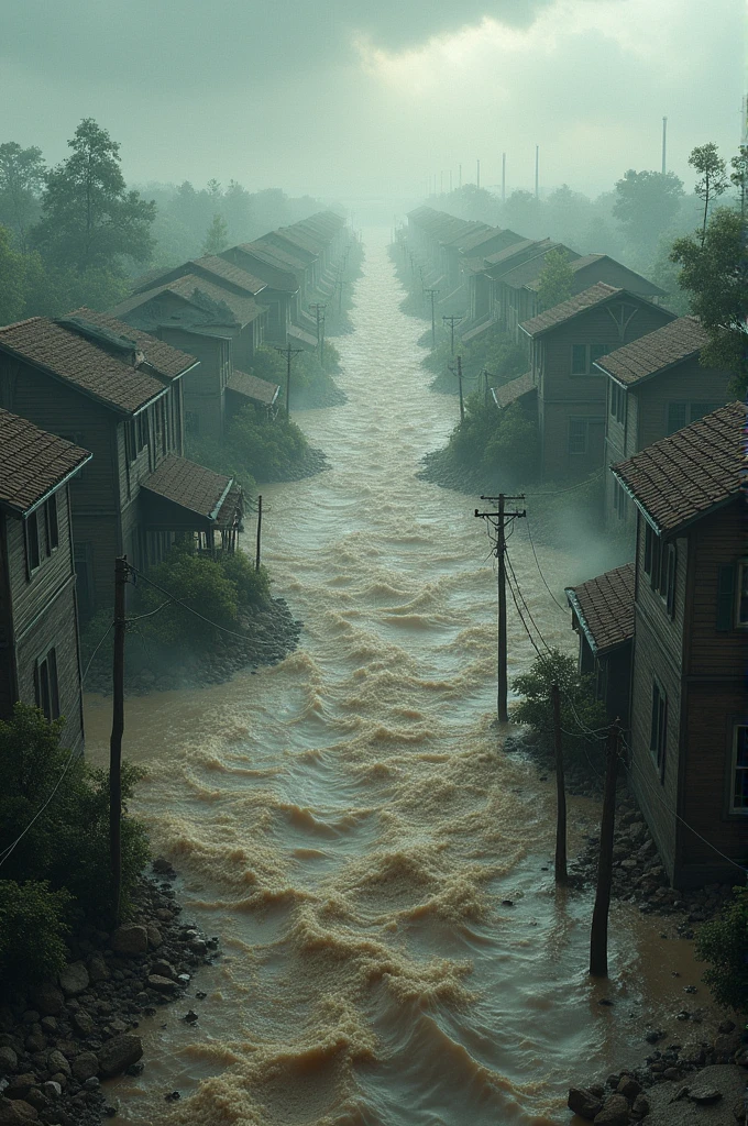 Flood in a country for opening neighbourhood country’s river dam
