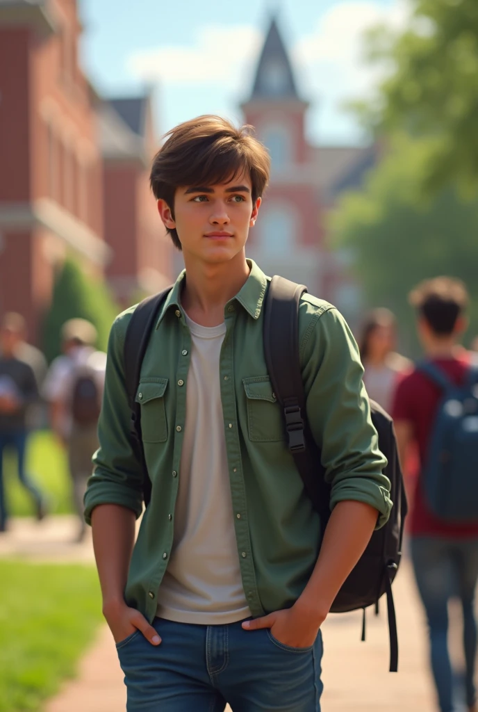 university student male