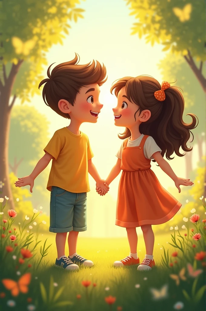 We'll share our secrets, we'll share our fun
Together forever, under the bright warm sun
We'll make some memories, we'll have a blast
Friendship is the best, and it's here to last!