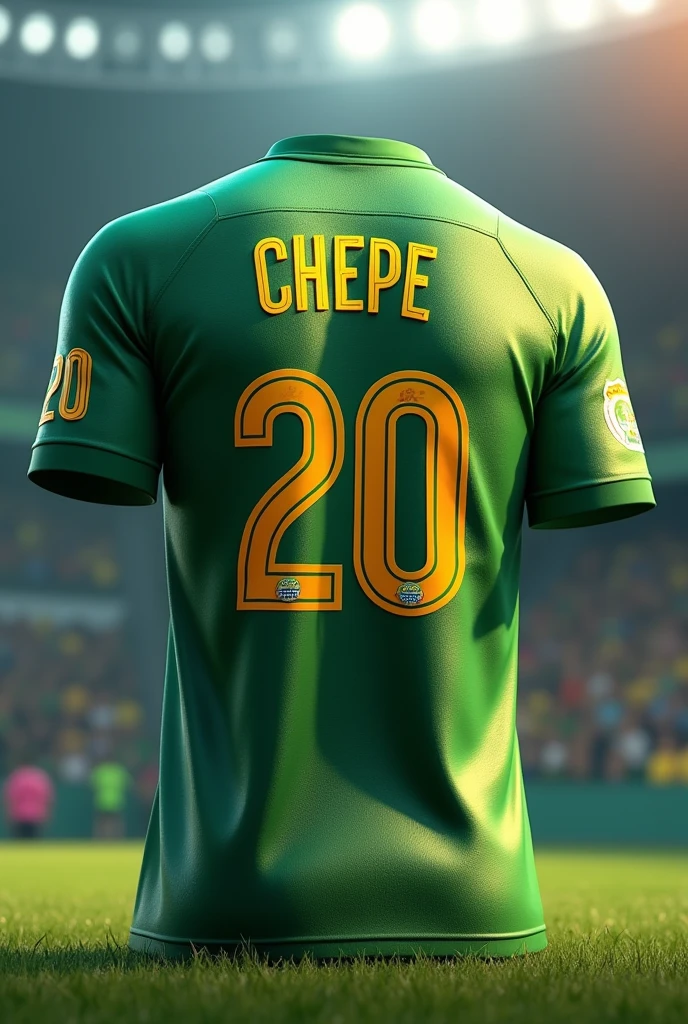 Animated image of football shirt Palmeiras number 20 name CHEPE