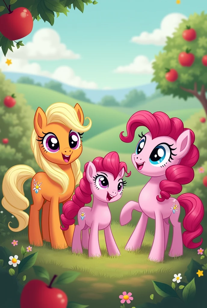 Filly Apple Bloom Filly Sweetie Belle Filly Scootaloo and Future Apple Bloom Future Sweetie Belle Future Scootaloo