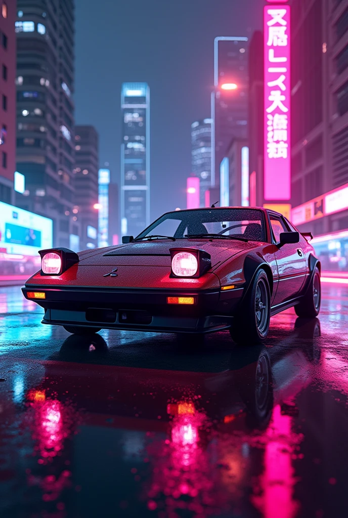 A mobile wallpaper of a mitsubishi starion