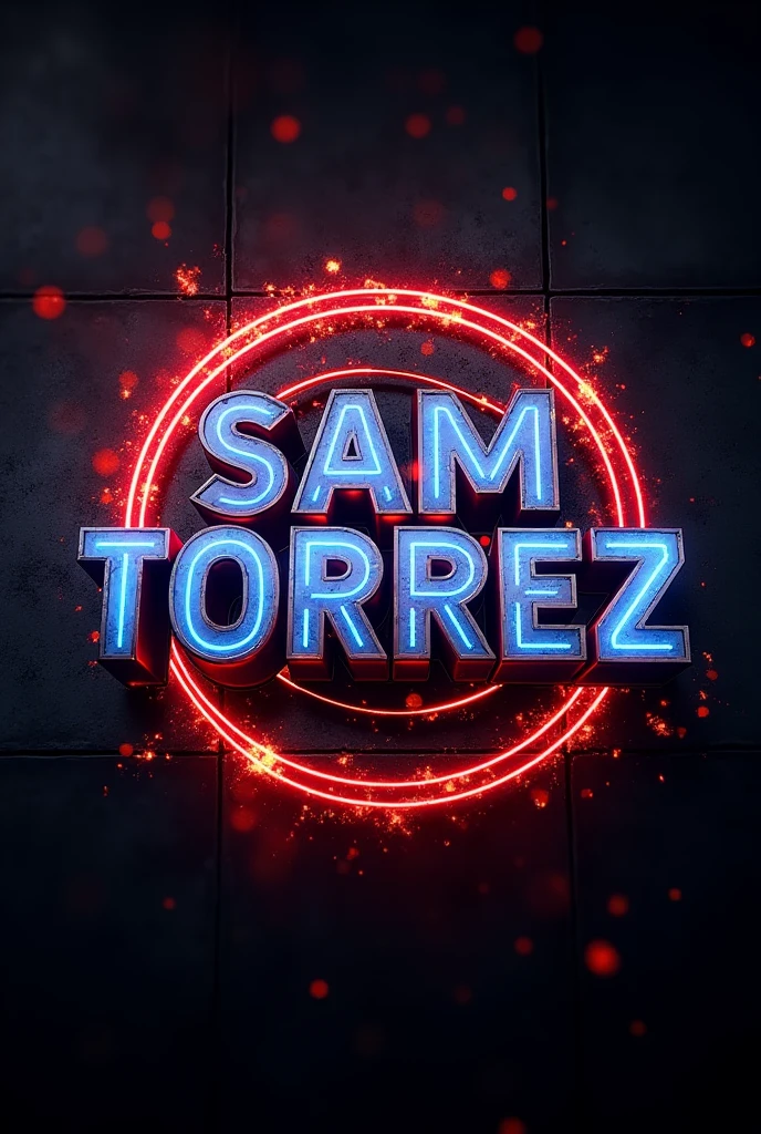 I want a logo like wwe titantrons, with name SAM TORREZ 