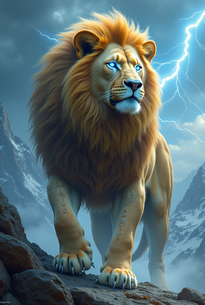Lion in thor