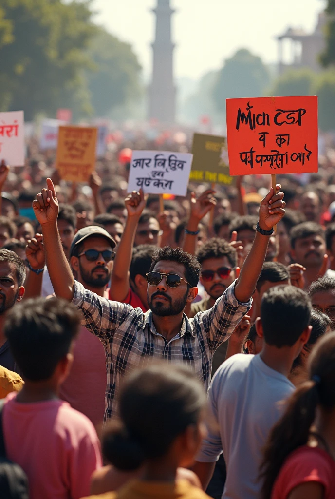 an indian peoples crowd of 10000 protest rape case in their hands the plates having thoughts in marathi hindi like We want justice कायदा बनाओ, इंसाफ दिलाओ, न्याय हवाच
 

