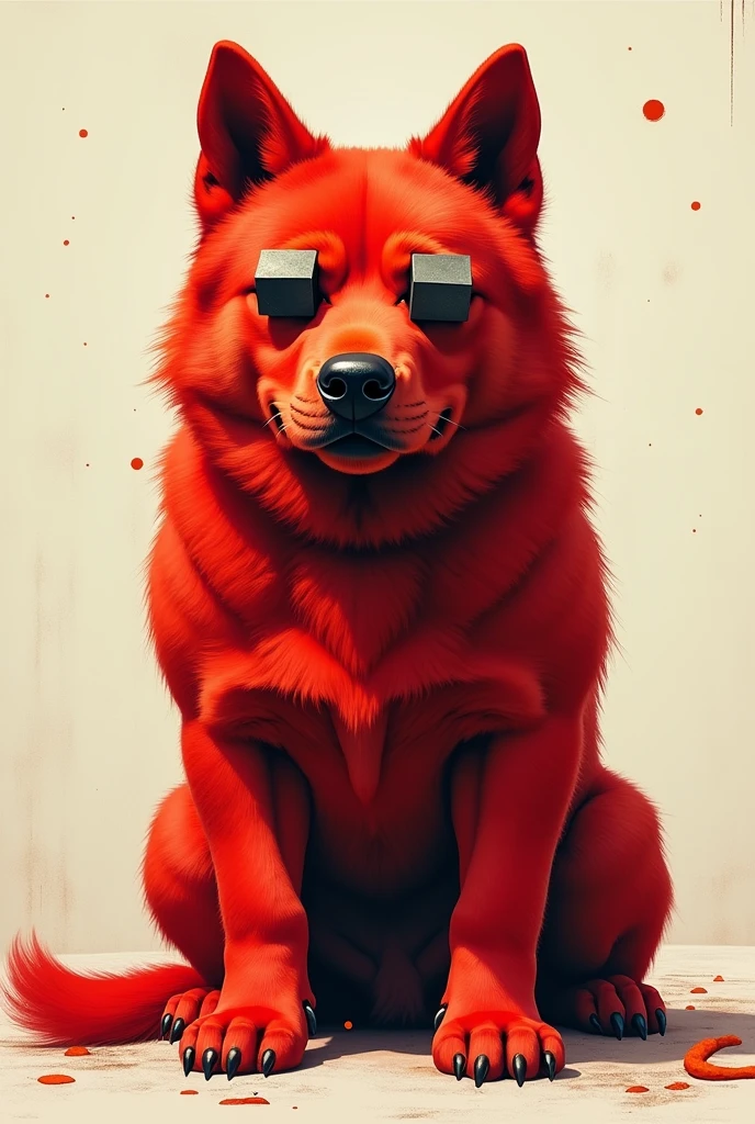 Red dog
Block eyes