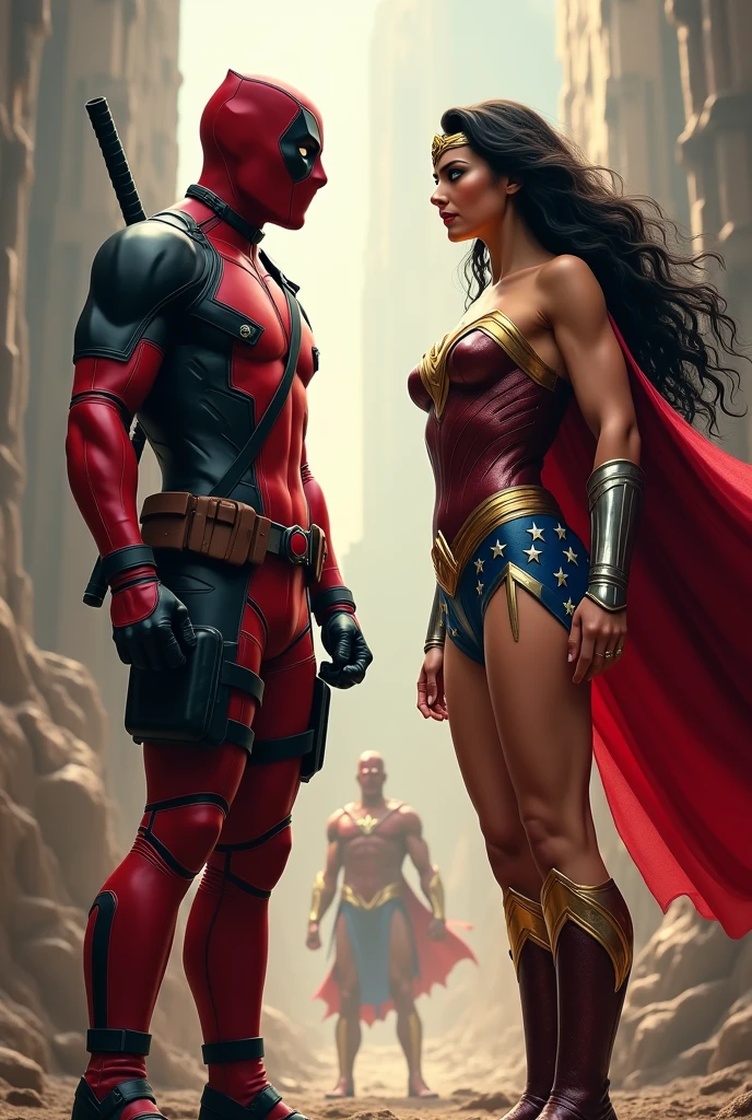 Deadpool se da a Wonder Woman
