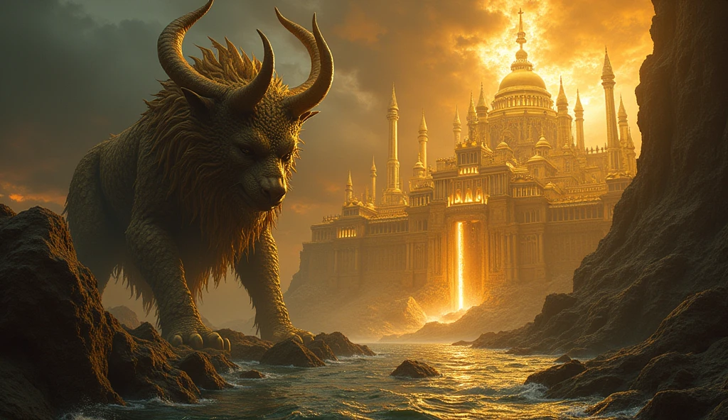 This shining city built of gold, a far cry from innocence
There's more than meets the eye 'round here, look to the waters of the deep
A city of evil
There sat a seven-headed beast, ten horns raised from his head
Symbolic woman sits on his throne, but hatred strips her and leaves her naked
The beast and the harlot (oh)
She's a dwelling place for demons
She's a cage for every unclean spirit, every filthy bird
And makes us drink the poisoned wine to fornicating with our kings
Fallen now is Babylon the Great
The city dressed in jewels and gold, fine linen, myrrh, and pearls
Her plagues will come all at once as her mourners watch her burn
Destroyed in an hour
Merchants and captains of the world, sailors, navigators too
Will weep and mourn this loss with her sins piled to the sky
The beast and the harlot (oh)
She's a dwelling place for demons
She's a cage for every unclean spirit, every filthy bird
And makes us drink the poisoned wine to fornicating with our kings
Fallen now is Babylon the Great
The day has come for all us sinners
If you're not a servant, you'll be struck to the ground
Flee the burning, greedy city
Looking back on her to see there's nothing around
I don't believe in fairy tales and no one wants to go to hell
You've made the wrong decision, and it's easy to see
Now if you wanna serve above or be a king below with us
You're welcome to the city where your future is set forever
She's a dwelling place for demons
She's a cage for every unclean spirit, every filthy bird
And makes us drink the poisoned wine to fornicating with our kings
Fallen now is Babylon the Great
She's a dwelling place for demons
She's a cage for every unclean spirit, every filthy bird
And makes us drink the poisoned wine to fornicating with our kings
Fallen now is Babylon the Great