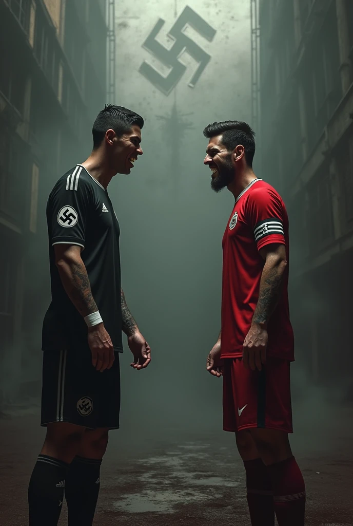 cr7 and messi nazi

