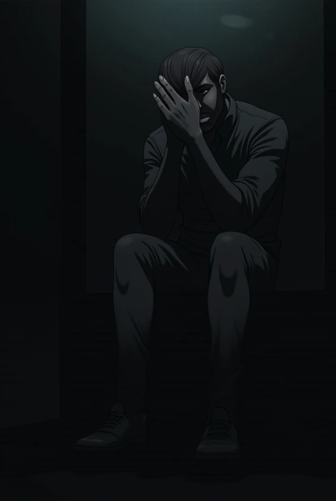 giving listening attention for person in dark