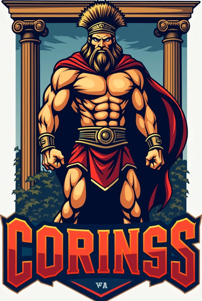 Symbol and mascot for a local team with a name inspired by Corinthians 