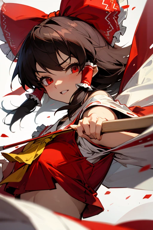 Reimu slowly