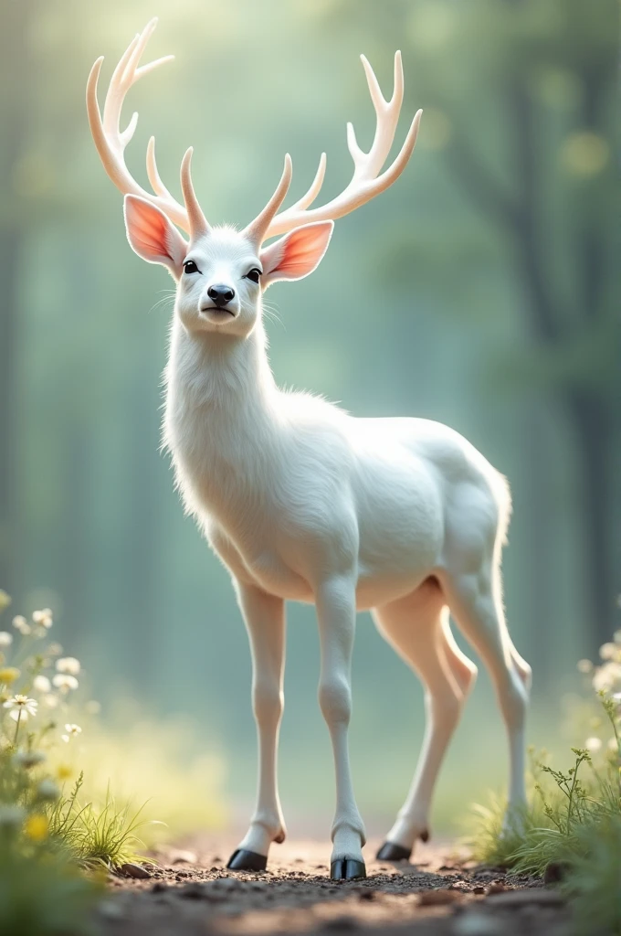 A white deer