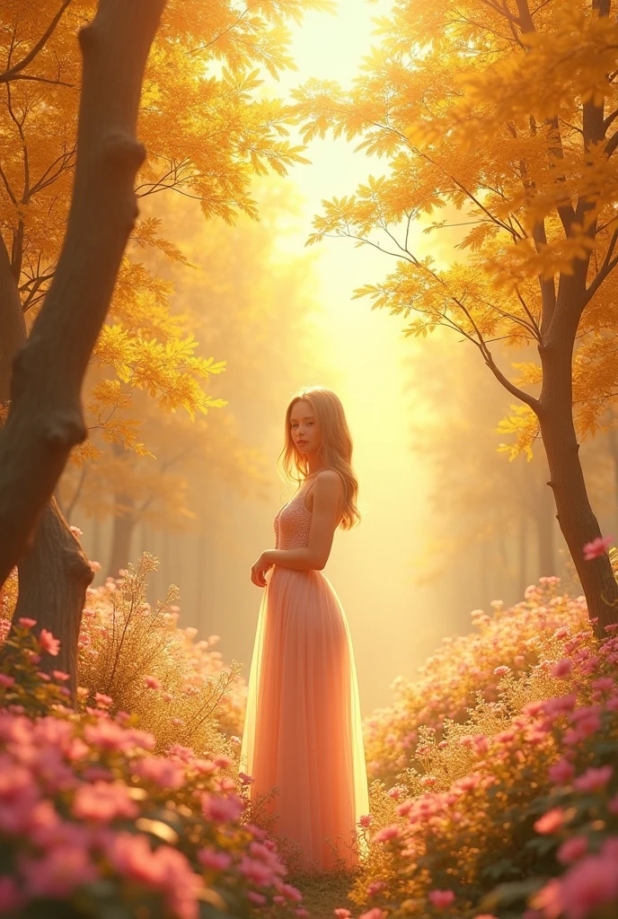 create a golden photo spot,written VIGUE AND THIS IS PINK