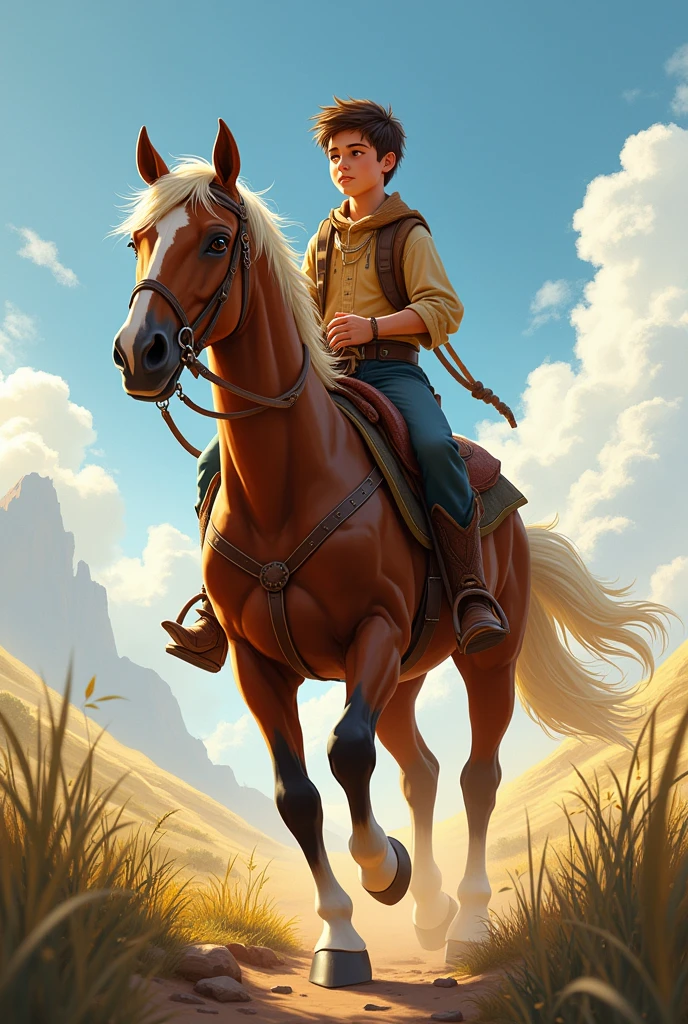 Boy on horse