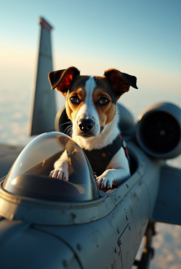 Jack Russell as pilot of a-10