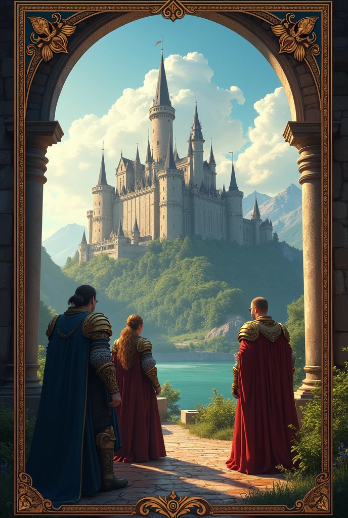 (MEDIEVAL MOVIE POSTER - LAGO GRANDE - CASTLE )
