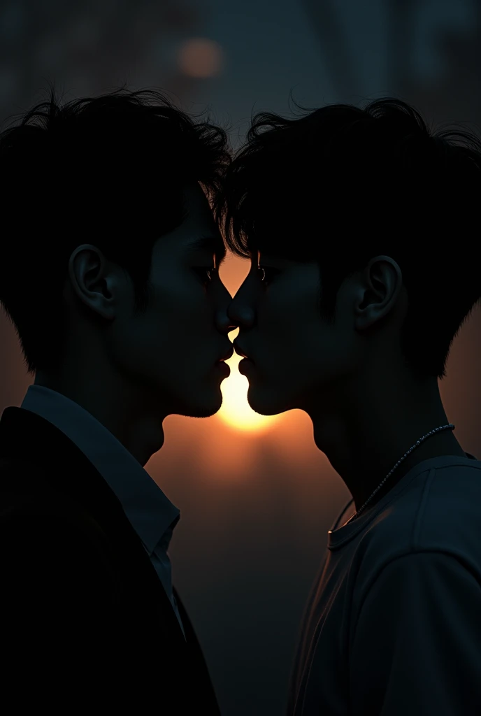 eux tu faire deux hommes en train de se regarder mantiquement de vue de dos dans le noir ou on voit Iste les silouhettes. Je veux qu'on voit que leurs ombre
Je veut qu'on voit que leurs silhouette. Je veux pas u'on voit leurs visage. Une image ou que les visage ont vu pas le corp. Plus rapprocher leurs visgae. Deux ommes apparence coreen. Je veux que l'image assemble à la couverture de l'album de taeyeon to x. n homme avec des lèvres plus pulpeuses et un visage rond. Un homme avec des grosses lèvres apparences innocente avec un autre homme dominant mais romantique. Homme innocent et un autre homme dominant. Dans le noir