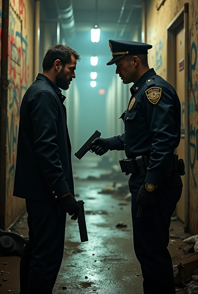 Criminal shoot policeman