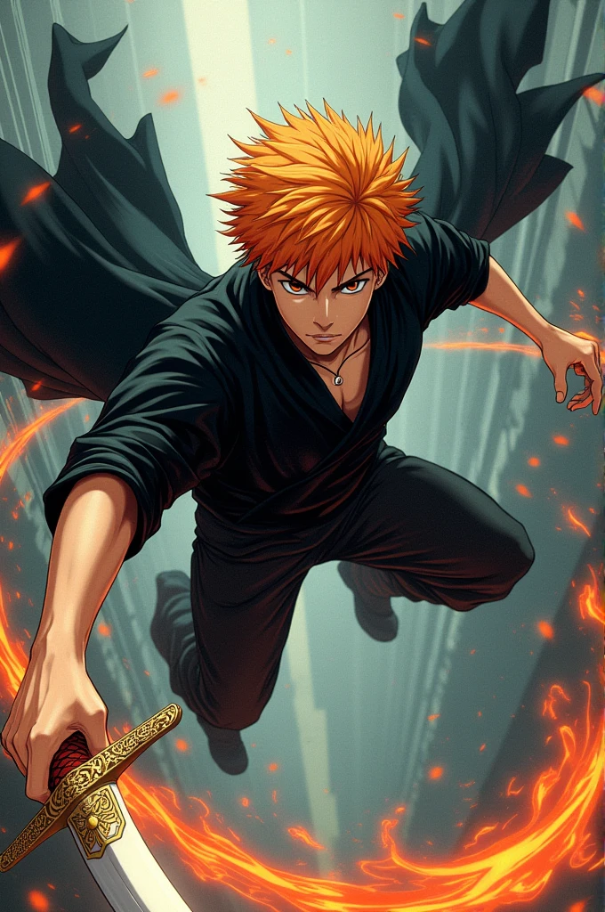 Ichigo kurosaki flying