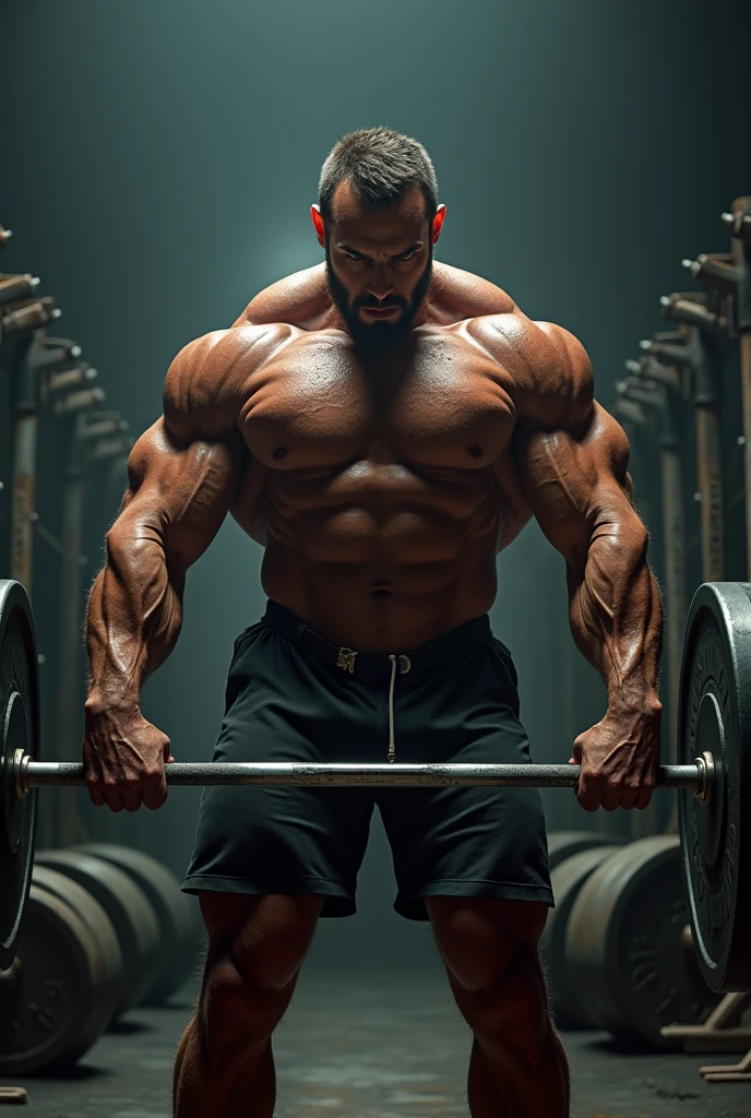 Bodybuilder who deadlifts 1 ton
