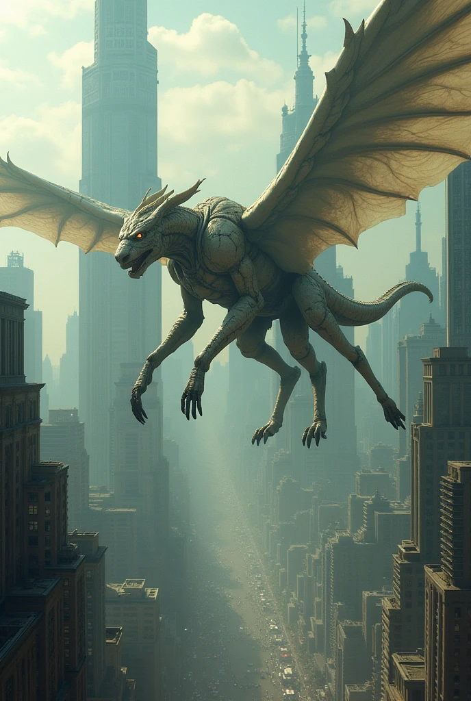 chimeras over the city