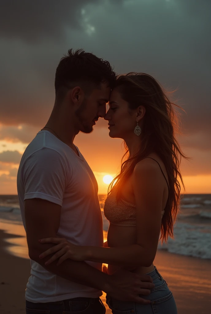 A man and a woman fucking