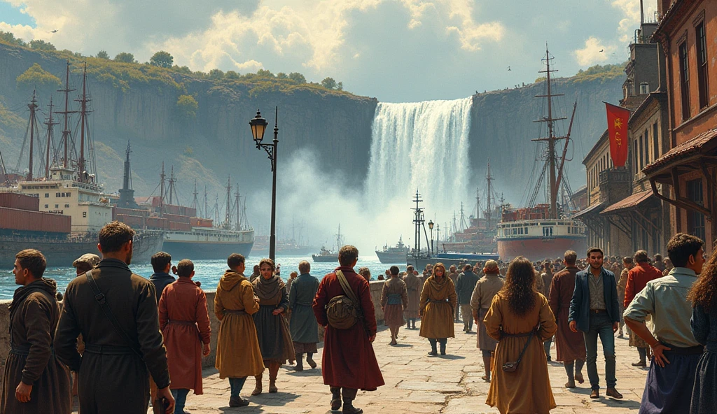port and waterfall, miscegenation, 20th century germany immigrants, images from the book cannaa for free spider